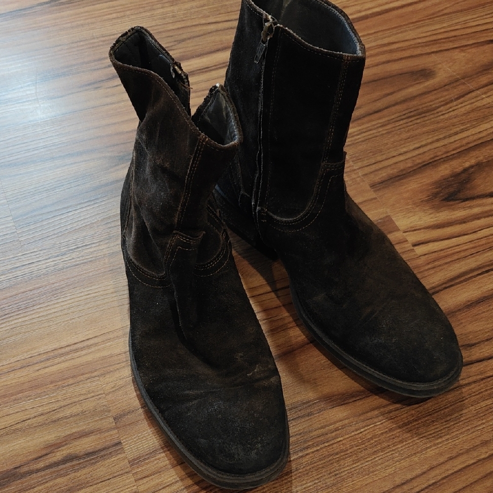 To Boot Dark Brown Leather Boots